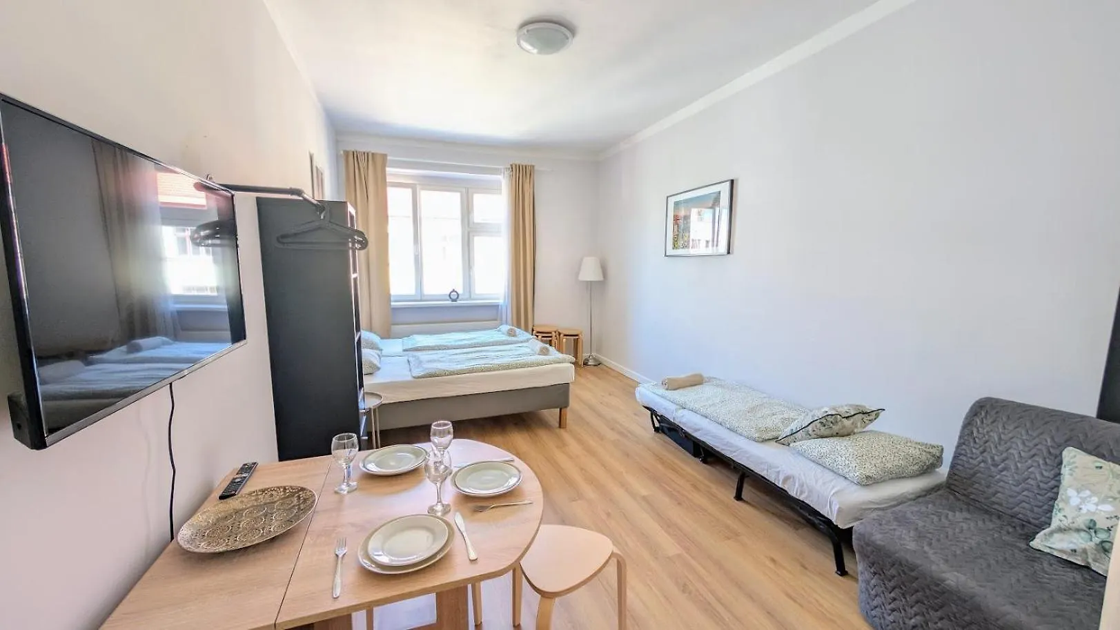 布拉格Flat In Zizkov -403-公寓